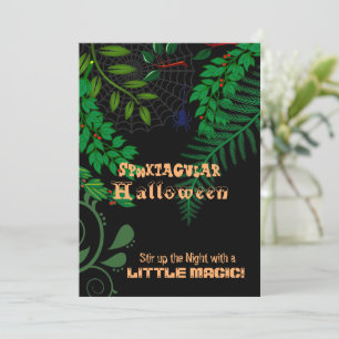 Gruseliges Halloween-Grün für eine dunkle Nacht