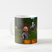 Gruseliges Halloween. Kaffeetasse (Vorderseite Links)