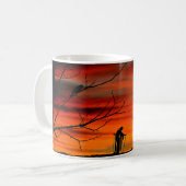 Gruseliges Halloween. Kaffeetasse (Vorderseite Links)