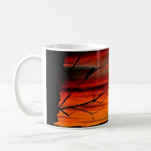 Gruseliges Halloween. Kaffeetasse (Links)