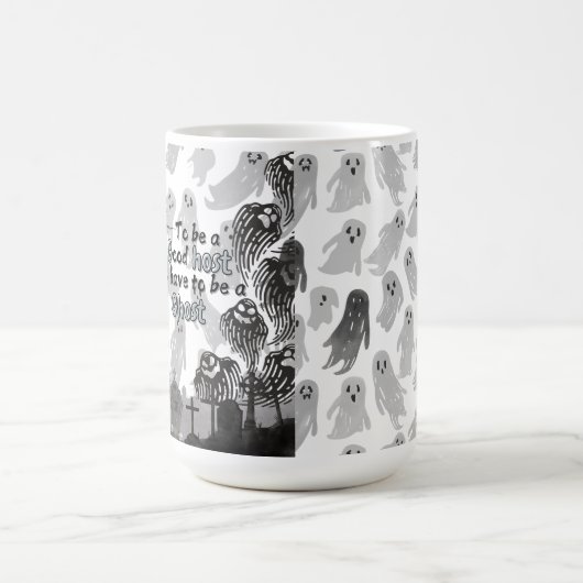 gruseliges Halloween! 🎃 Kaffeetasse (Mittel)