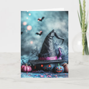 Gruseliges Halloween Karte