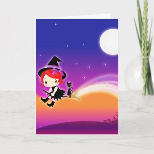 Gruseliges Halloween Karte