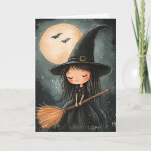 Gruseliges Halloween Karte