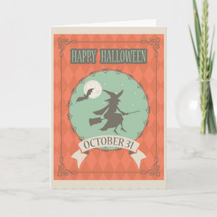 Gruseliges Halloween Karte