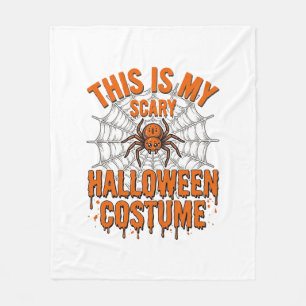 Gruseliges Halloween-Kostenetz Spinnennetz Vintage Fleecedecke