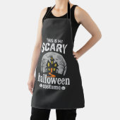 Gruseliges Halloween-Kostenüm-Design für ein Spukh Schürze (InSitu)