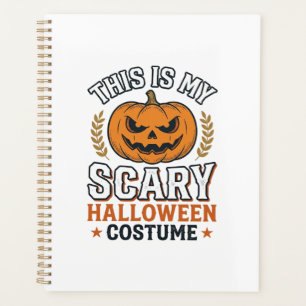 Gruseliges Halloween-Kostenüm Kürbis Vintage Vekto Planer