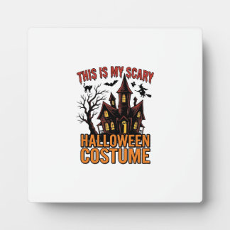 Gruseliges Halloween-Kostüm Spukhaus Vintage-Shirt Fotoplatte