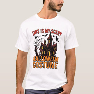 Gruseliges Halloween-Kostüm Spukhaus Vintage-Shirt T-Shirt