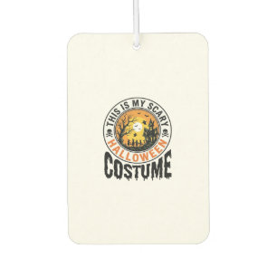 Gruseliges Halloween-Kostüm Vintage Gravur Shirt D Autolufterfrischer
