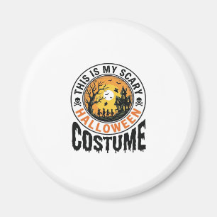 Gruseliges Halloween-Kostüm Vintage Gravur Shirt D Magnet