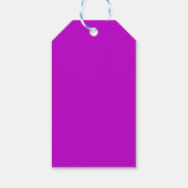 Gruseliges Halloween-Leckerli-Label Geschenkanhänger (Rückseite)