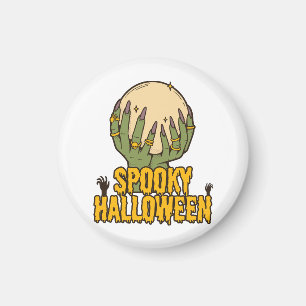 gruseliges Halloween Magnet