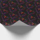 Gruseliges Halloween-Muster-Wrap-Papier Geschenkpapier (Ecke)