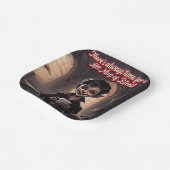 gruseliges Halloween! 🎃 Pappteller (Gewinkelt)