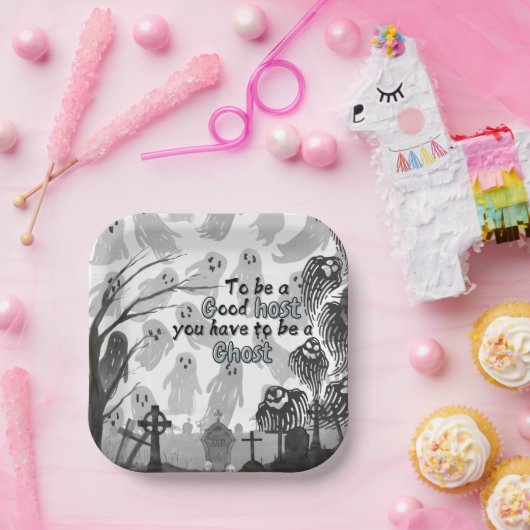 gruseliges Halloween! 🎃 Pappteller (Party)