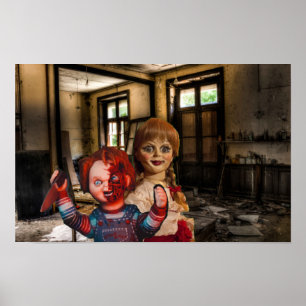 Gruseliges Halloween. Poster