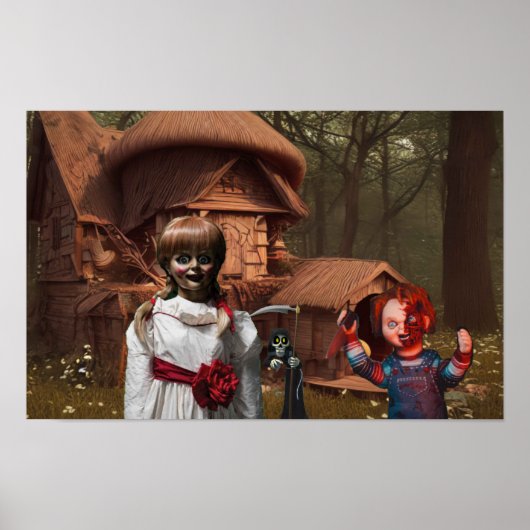 Gruseliges Halloween. Poster (Vorne)