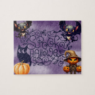 Gruseliges Halloween Puzzle