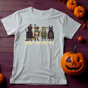 Gruseliges Halloween-Shirt mit Kreaturen T-Shirt