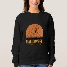 Gruseliges Halloween-Shirt mit lustigem Spruch