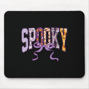 Gruseliges Halloween-Shirt Süße Geister Kürbisse B Mousepad