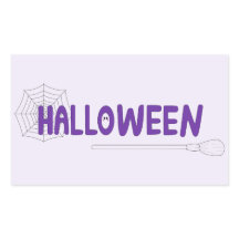 Gruseliges Halloween-Skript mit Hexe und Netz-Kuns