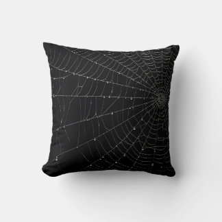 Gruseliges Halloween-Spinnennetz-Kissen Kissen