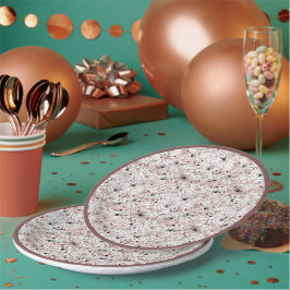 Gruseliges Halloween Spinnennetz Pappteller