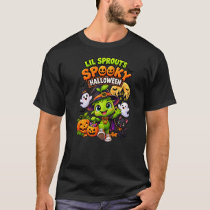 Gruseliges Halloween Süßes Geister T-Shirt