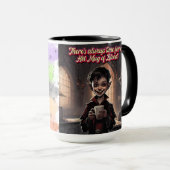 gruseliges Halloween! 🎃 Tasse (VorderseiteRechts)