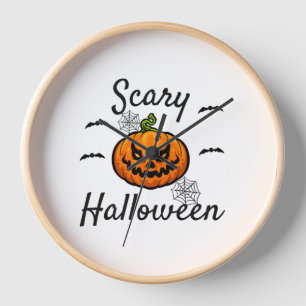 Gruseliges Halloween Uhr