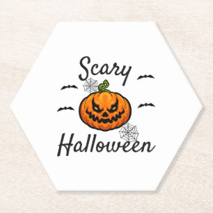 Gruseliges Halloween Untersetzer