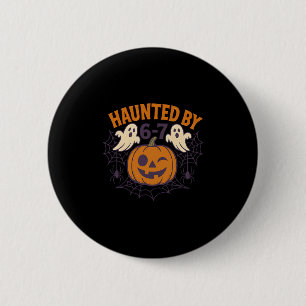 Gruseliges Halloween Verflucht 67 Nummer 67 Sechs Button