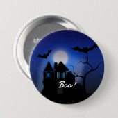 Gruseliges Haus, Buh! Button (Vorne & Hinten)