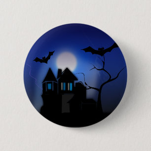 Gruseliges Haus Button