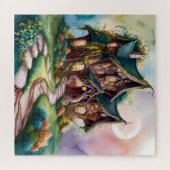 Gruseliges Haus Puzzle (Horizontal)