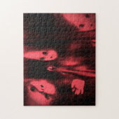 Gruseliges Karneval Funhouse Puzzle (Vertikal)