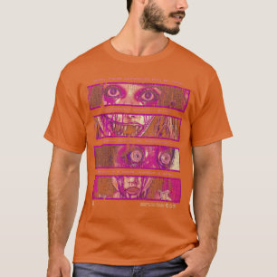 Gruseliges Manga-Anime-Mädchen Japanischer Horror  T-Shirt