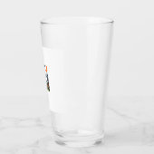 Gruseliges Party-Frame-T-Shirt Glas (Links)