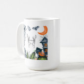 Gruseliges Party-Frame-T-Shirt Kaffeetasse (Vorderseite Links)