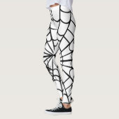 Gruseliges Spinnennetz Leggings (Links)