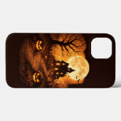 Gruseliges Spukhaus Halloween Case-Mate iPhone Hülle (Rückseite (Horizontal))