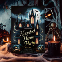 Gruseliges Spukhaus Halloween-Party individuell an