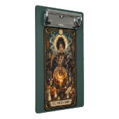 Gruseliges Tarot Mini Klemmbrett (Schrägansicht)