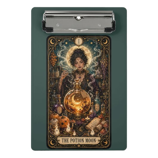 Gruseliges Tarot Mini Klemmbrett (Vorderseite)