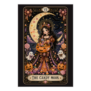 Gruseliges Tarot Poster