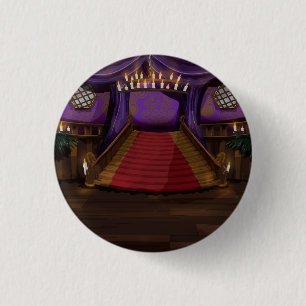 Gruseliges Treppenhaus Button