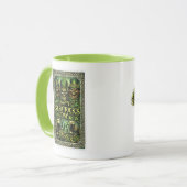Gruseliges und dunkles St.-Patrick's-Day-Design Tasse (Vorderseite Links)